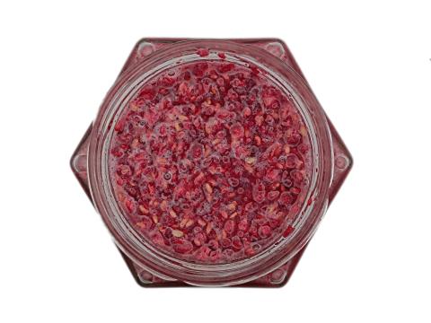 Magyar termelői akácméz liofilizált málnával (125 g) Magyar termelői akácméz liofilizált málnával (125 g)