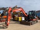 Kubota KX080-4A gumihevederes kotró