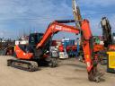 Kubota KX080-4A gumihevederes kotró