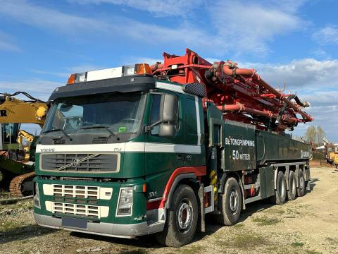 Volvo FM480+JUNJIN betonpumpa Volvo FM480+JUNJIN betonpumpa