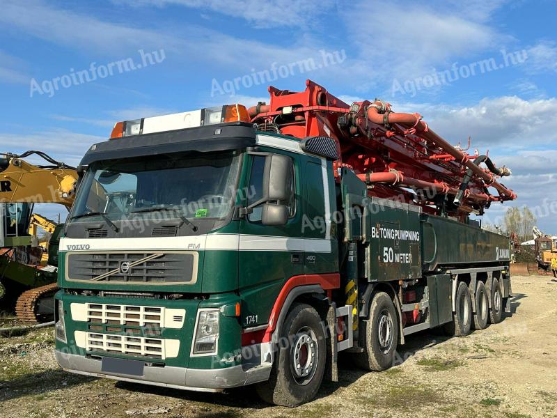 Volvo FM480+JUNJIN betonpumpa