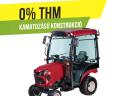 Yanmar Traktor,  22 lóerős,  kabinnal,  Japán kistraktor - 0 % THM / SA221V-Q