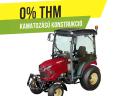 Yanmar Traktor,  26 lóerős,  kabinnal,  Japán kistraktor - 0 % THM / SA424V-Q