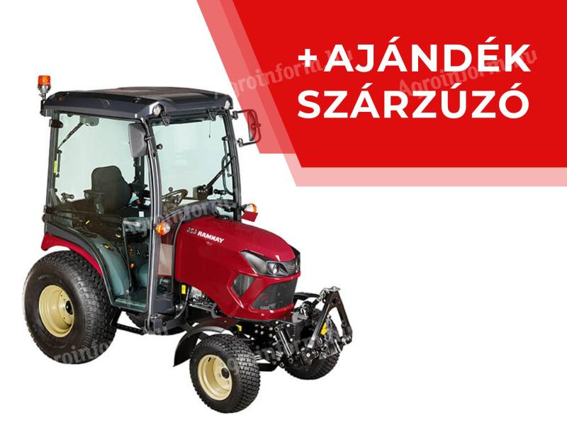 Yanmar Traktor,  26 lóerős,  kabinnal,  Japán kistraktor / SA426V-Q + ajándék szárzúzó