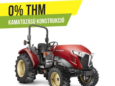 Yanmar Traktor,  60 lóerős,  bukókerettel,  Japán traktor - 0 % THM / Yanmar YT359V-R Yanmar Traktor,  60 lóerős,  bukókerettel,  Japán traktor - 0 % THM / Yanmar YT359V-R