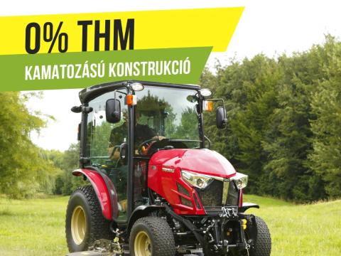 Yanmar Traktor,  35 lóerős,  kabinnal,  Japán kistraktor / YT235V-Q - 0 % THM Yanmar Traktor,  35 lóerős,  kabinnal,  Japán kistraktor / YT235V-Q - 0 % THM