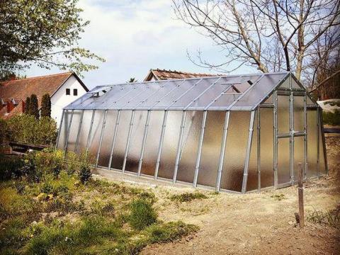 Variant L6 típusú üvegház azonnal, raktárról – 10 év garancia, gyors szállítás