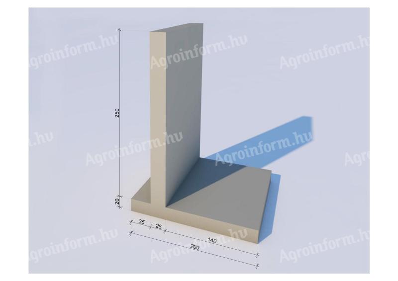 Támfal / Mobil beton támfal