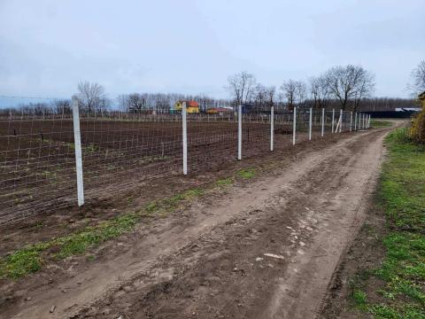 Kerítés építés országosan! Drótfonat,  vadháló,  oszlop,  kapu,  kerítés