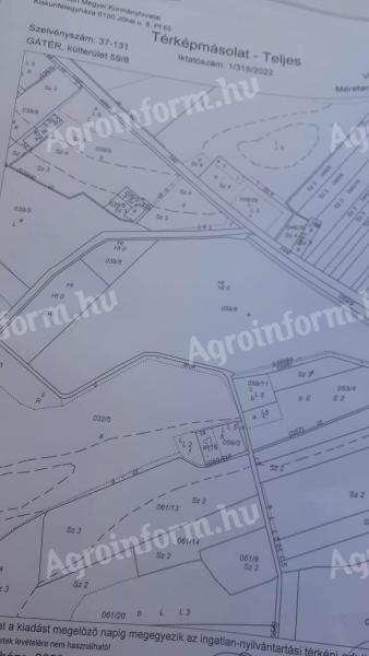 Gátéri 27.2713Ha Halastó Eladó-Cserélhető