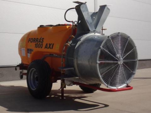Forrás 1000 AXI VM vontatott axiálventilátoros permetezőgép Forrás 1000 AXI VM vontatott axiálventilátoros permetezőgép