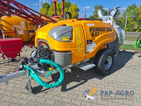 Forrás 2000 AXI VM vontatott axiálventilátoros permetezőgép Forrás 2000 AXI VM vontatott axiálventilátoros permetezőgép