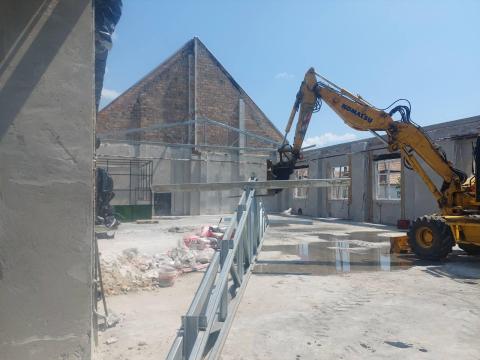 19x24 csarnok szerkezet szelemennel 19x24 csarnok szerkezet szelemennel