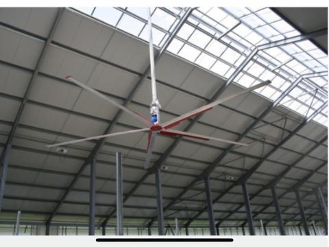 CMP 4 méteres vertikális istálló ventilátor