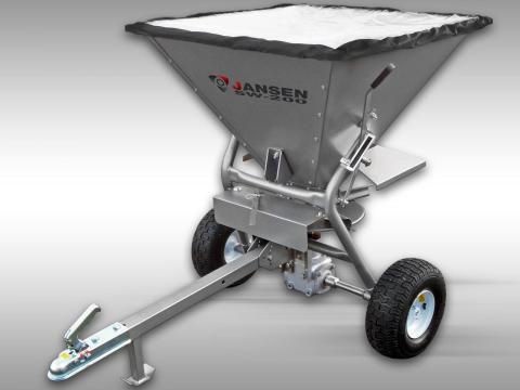 Jansen SW-200 vontatott szórógépünk Jansen SW-200 vontatott szórógépünk