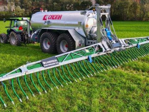 CREINA CVC14000 tartálykocsi 15 m L-line hígtrágya kijuttató