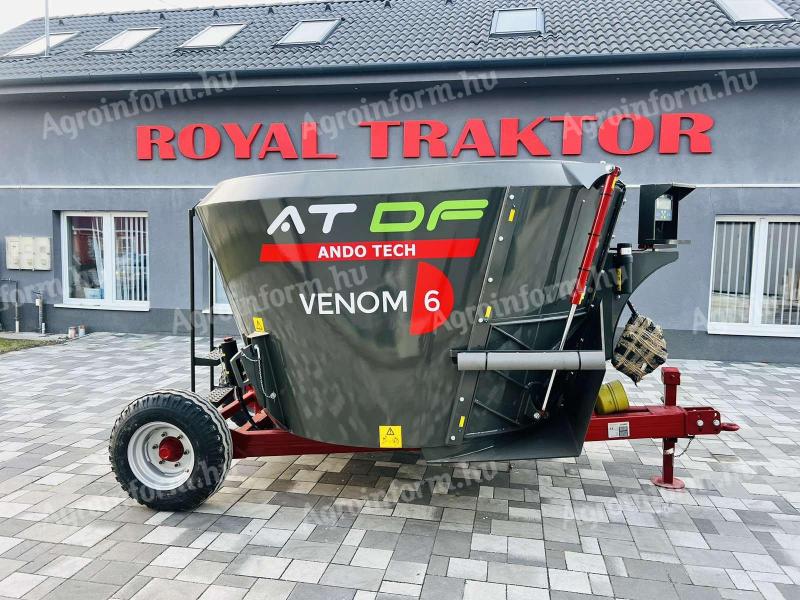 DAFF VENOM 6 takarmánykeverő és kiosztókocsi - ROYAL TRAKTOR