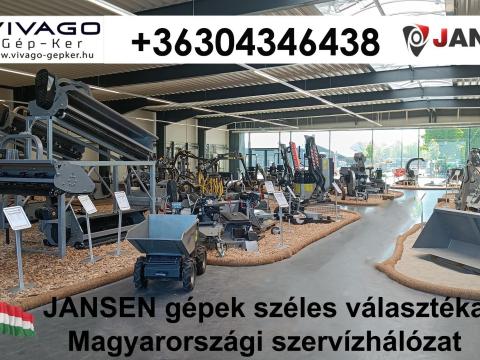 JANSEN® gépek a Vivago Gépkertől - Garantáltan a legjobb árak a piacon - Szervízhálózat JANSEN® gépek a Vivago Gépkertől - Garantáltan a legjobb árak a piacon - Szervízhálózat