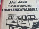 UAZ 452 alkatrészkatalógus