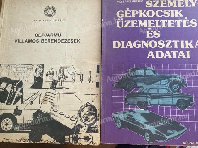 SZGK. üzemelt. és diagnosztikai adatai,  Gépjármű villamos berendezések