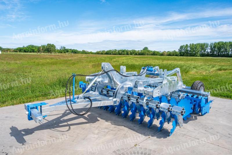 Prémium rövidtárcsa, vontatott, 3 méteres