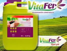 VitaFer Opti pH nitrogén- és foszforalapú folyékony lombtrágya
