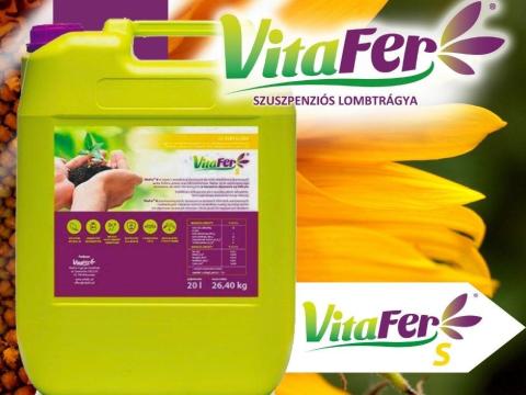 VitaFer S lombtrágya nitrogén műtrágya oldat mikroelemekkel kiegészítve VitaFer S lombtrágya nitrogén műtrágya oldat mikroelemekkel kiegészítve