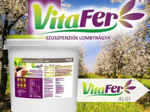 VitaFer ALGI algakivonatos lombtrágya mikroelemekkel – stresszcsökkentés és termésnövelés