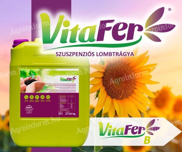VitaFer B magas bórtartalmú lombtrágya – biztos termékenyülés és terméskötődés