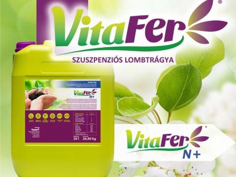 VitaFer N+ nitrogént és mikro tápelemek széles skáláját tartalmazó oldat lombtrágya VitaFer N+ nitrogént és mikro tápelemek széles skáláját tartalmazó oldat lombtrágya