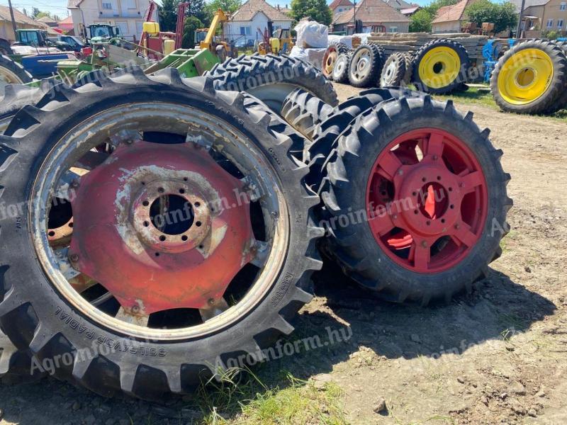 ÁPOLÓKERÉK,  MŰVELŐKERÉK GARNITÚRA FENDT,  DEUTZ,  CASE IH,  stb. 300/95R46, 270/95R32