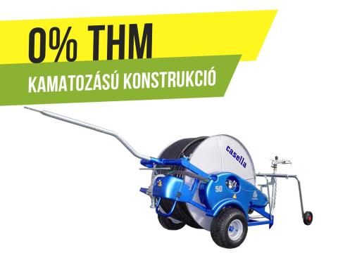 Öntöződob, öntözőgép forgózsámolyos 130-160 méteres csővel / Casella - 0% THM Öntöződob, öntözőgép forgózsámolyos 130-160 méteres csővel / Casella - 0% THM