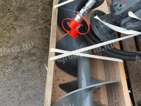 Lyukfúró adapter rakodógépre, homlokrakodóra, kerekes rakodóra, teleszkópos rakodóra Lyukfúró adapter rakodógépre, homlokrakodóra, kerekes rakodóra, teleszkópos rakodóra