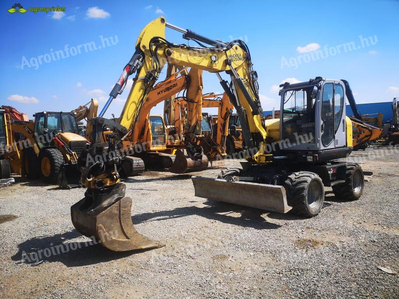 Wacker Neuson EW100 ENGCON Rototilt gumikerekes kotró