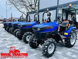 FARMTRAC 26 LE COMPACT TRAKTOR - 9 SEBESSÉGES - RAKTÁRKÉSZLETRŐL - ROYAL TRAKTOR