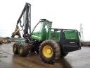 John Deere Timberjack 1470D Harvester fakitermelő gép + John Deere H480 fakitermelő fej