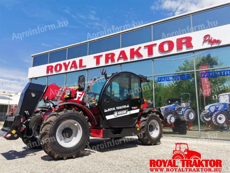 FARESIN 7.30C Classic TELESZKÓPOS RAKODÓGÉP- RAKTÁRKÉSZLETRŐL - ROYAL TRAKTOR