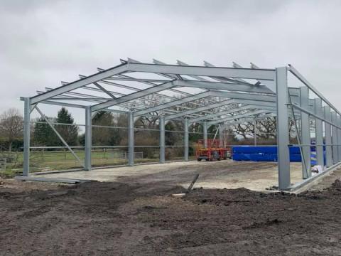 15x40 komplett csarnok, csarnokváz szerkezet, gépszín, műhely, raktár tervezés, kivitelezés 15x40 komplett csarnok, csarnokváz szerkezet, gépszín, műhely, raktár tervezés, kivitelezés