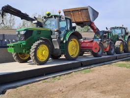 Beton hídmérleg állattartó telepek számára