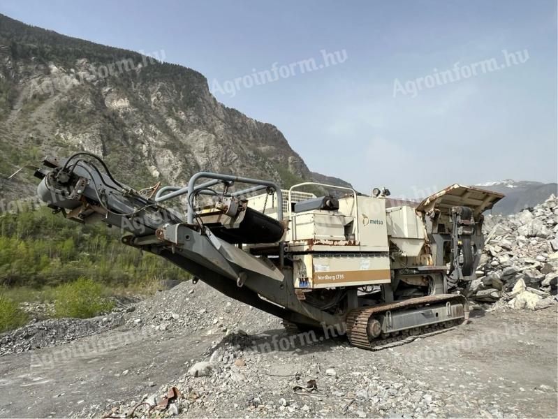 Metso Nordberg LT95 pofás kőtörő