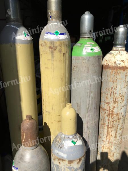 Hegesztő, ipari gáz töltet, nincs bérleti díj