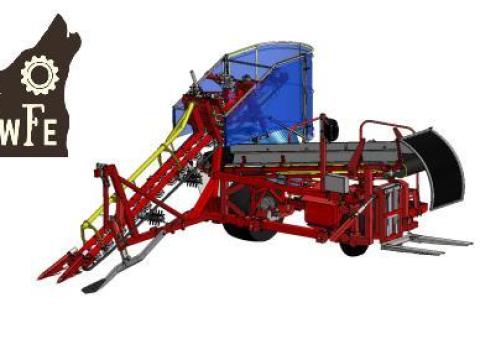 SATOR XXL BOX vontatott sárgarépa,  petrezselyemfelszedő gép eladó Wolfoodengineeringtől SATOR XXL BOX vontatott sárgarépa,  petrezselyemfelszedő gép eladó Wolfoodengineeringtől