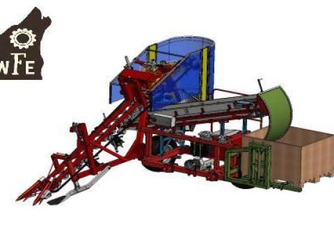SATOR XXL BOX H vontatott sárgarépa,  petrezselyemfelszedő gép eladó Wolfoodengineeringtől SATOR XXL BOX H vontatott sárgarépa,  petrezselyemfelszedő gép eladó Wolfoodengineeringtől