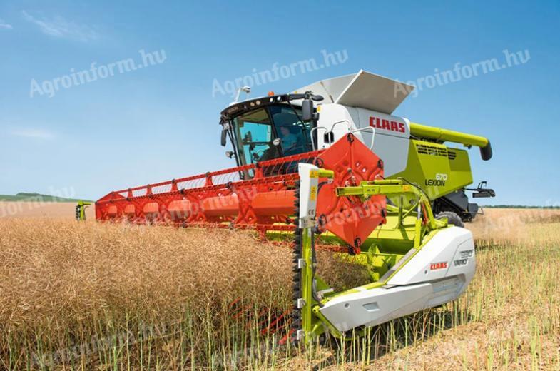 Gépkezelőt keresünk – kombájn - Claas Lexion 670