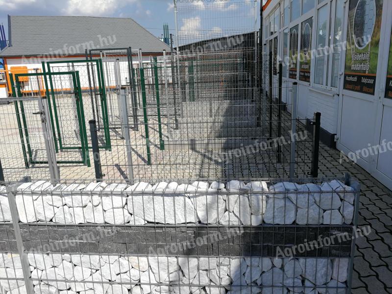 ORSZÁGOS SZÁLLÍTÁS: gabion kerítés,  kőkerítés,  kerítéspanel,  vadháló,  drótfonat,  oszlop