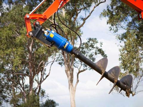 Augertorque X25000 talajfúró 15-22 tonnás géphez Augertorque X25000 talajfúró 15-22 tonnás géphez