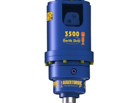 Augertorque X3500MAX talajfúró 2,5-4,5 tonnás géphez