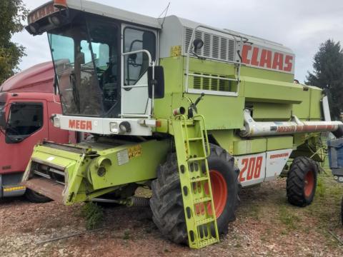 Claas Mega 208 Dominator kombájn Lexion Medion Tucano