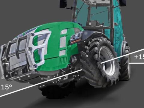 FERRARI VEGA K90 MT megfordítható vezetőállású traktor dombos területen végzendő munkákhoz FERRARI VEGA K90 MT megfordítható vezetőállású traktor dombos területen végzendő munkákhoz