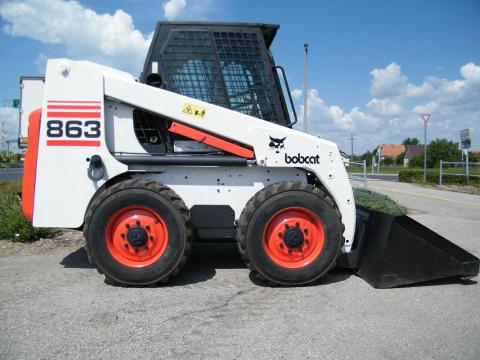 Bobcat 863 kompakt rakodógép Bobcat 863 kompakt rakodógép
